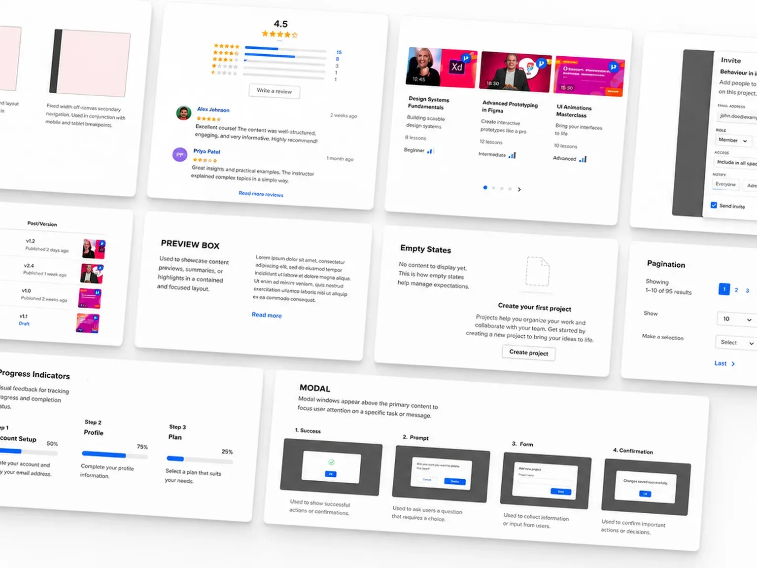 Cornerstone — UI snapshot