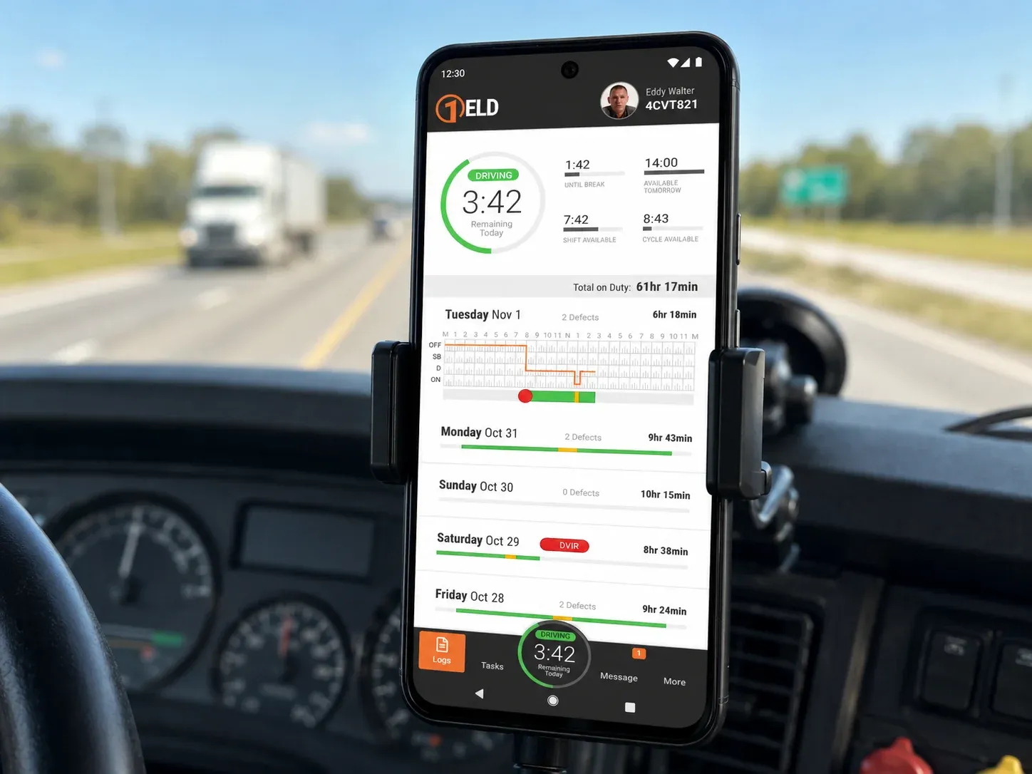 Cartrack — UI snapshot